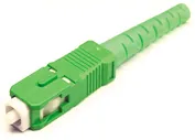Коннектор оптический SC simplex SM (APC), 3мм