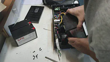 Замена аккумуляторов APC Back UPS 1100 (bx1100ci-rs)