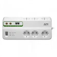 Сетевой фильтр APC PMH63VT-RS, 6 розеток, 3м, белый (PMH63VT-RS)