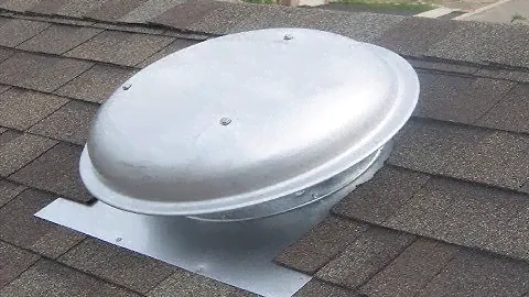 Installing a roof top attic fan