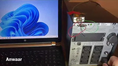APC UPS Serial Wire Hackاے پی سی کی سیریل وائر کی جُگھاڑ