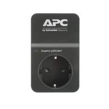 Сетевой фильтр APC Essential SurgeArrest 1 outlet 230V, Black PM1WB-RS