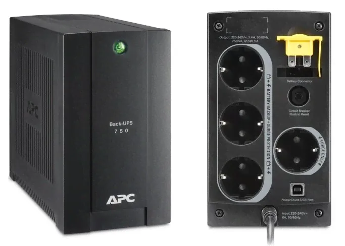 Источник бесперебойного питания APC BC750-RS APC Back-UPS 750 ВА