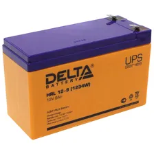 Батарея Delta HRL 12-9 (12-34W) 12V 9Ah (Battary replacement APC rbc17, rbc24, rbc110, rbc115, rbc116, rbc124, rbc133)