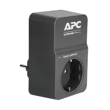 Сетевой фильтр APC Essential SurgeArrest 1 outlet 230V, Black PM1WB-RS