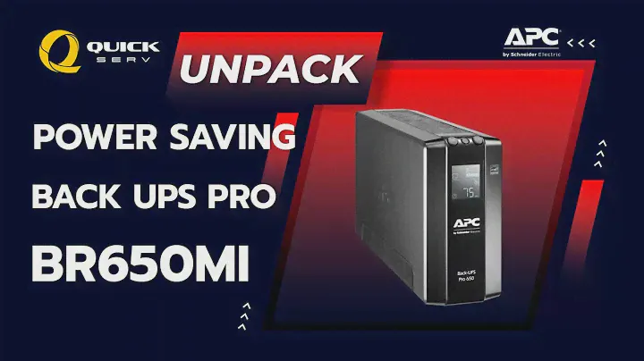 Unpack - APC Back-UPS Pro, 650VA/390W (P/N : BR650MI)