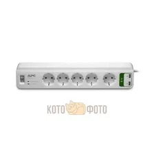 Сетевой фильтр APC PM5U-RS 1.83м (5 розеток) белый