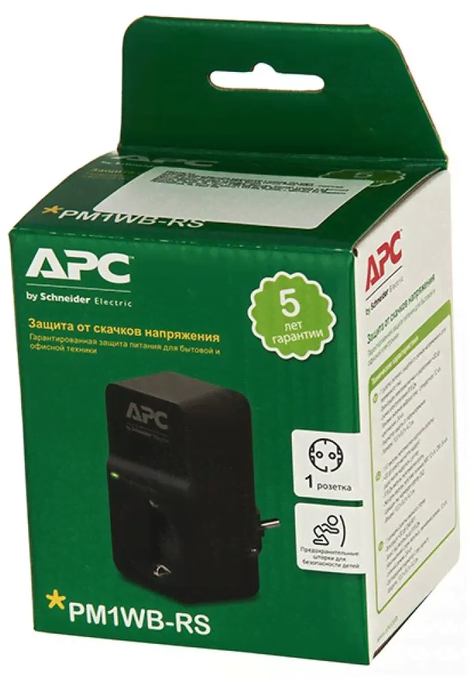 APC Сетевой фильтр APC PM1WB-RS сетевой фильтр / удлинитель в Красновишерск-3