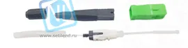 Разъем оптический"Splice-On Connector" SC/APC для кабеля 0,9 мм