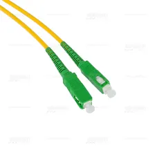 Патч-корд оптический SC-SC/APC SM (9/125мкм) simplex (3.0мм) 1м