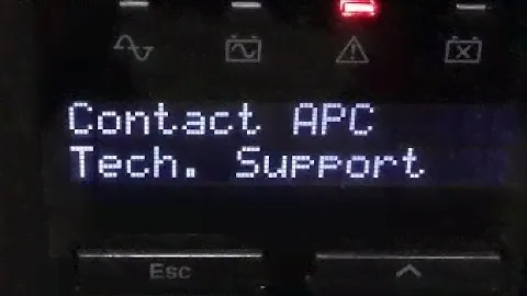 Новый APC SUA2200i - не видит сеть. Ремонт инвертора